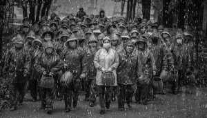 Golden Dragon Photo Award - Senliang Li (China) - Tea Picking Girl In The Rain 02
