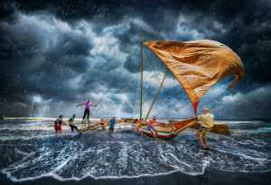 Golden Dragon Photo Award - Arnaldo Paulo Che (Hong Kong) - Wind Up The Waves 2