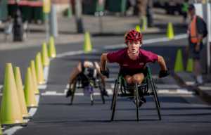 APU Spring Gold Medal - Yongxiong Ling (Australia)  Wheelchair Race 13
