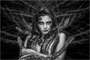 Golden Dragon Photo Award Winner - Lee Eng Tan (Singapore)  Snake Woman 2