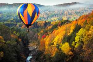 APU Honor Mention E-Certificate - Jatinkumar Thakkar (USA)  Fall Foliage Hot Air Balloon Ride